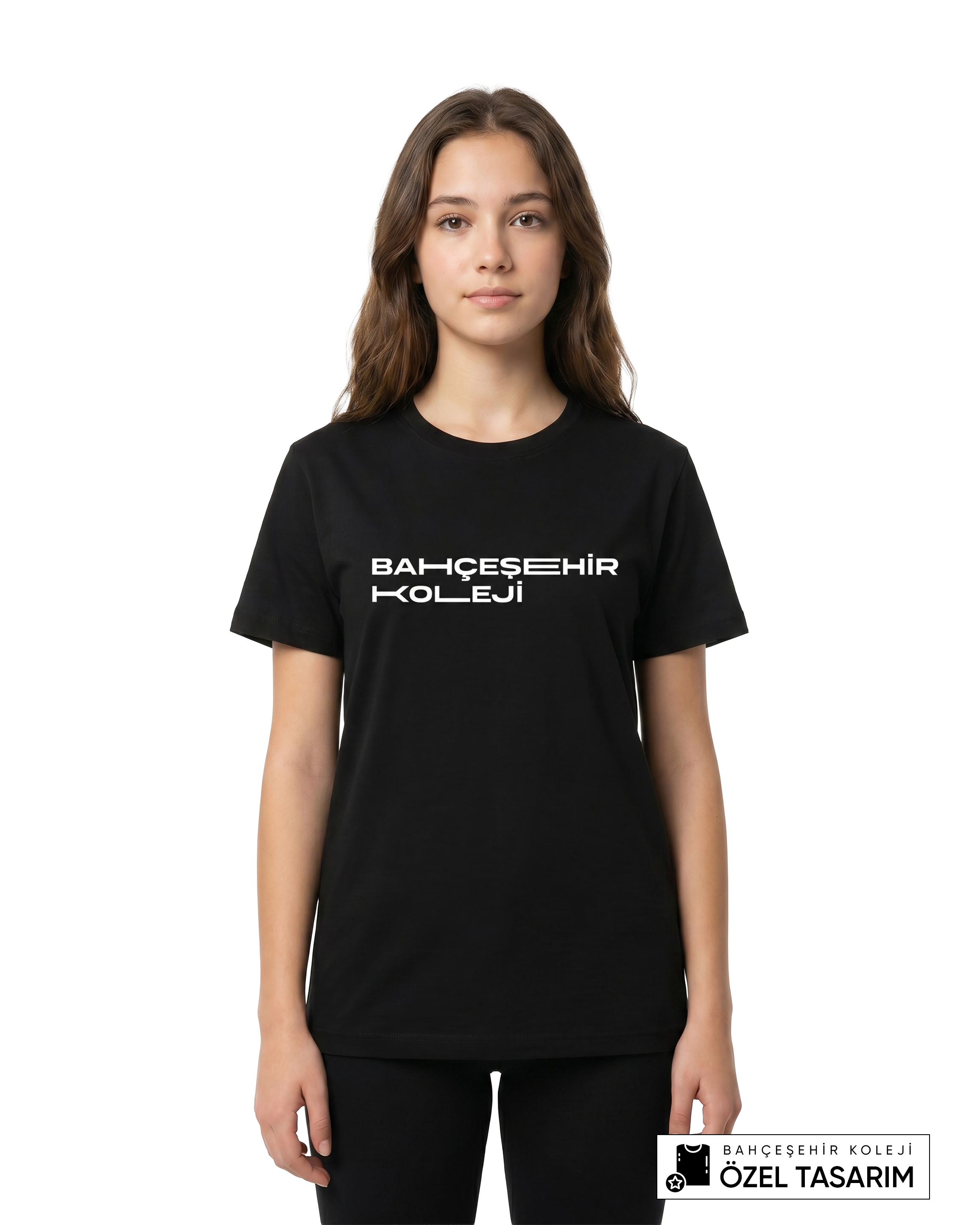 Bahçeşehir Koleji Özel Tasarım Yazılı T-shirt