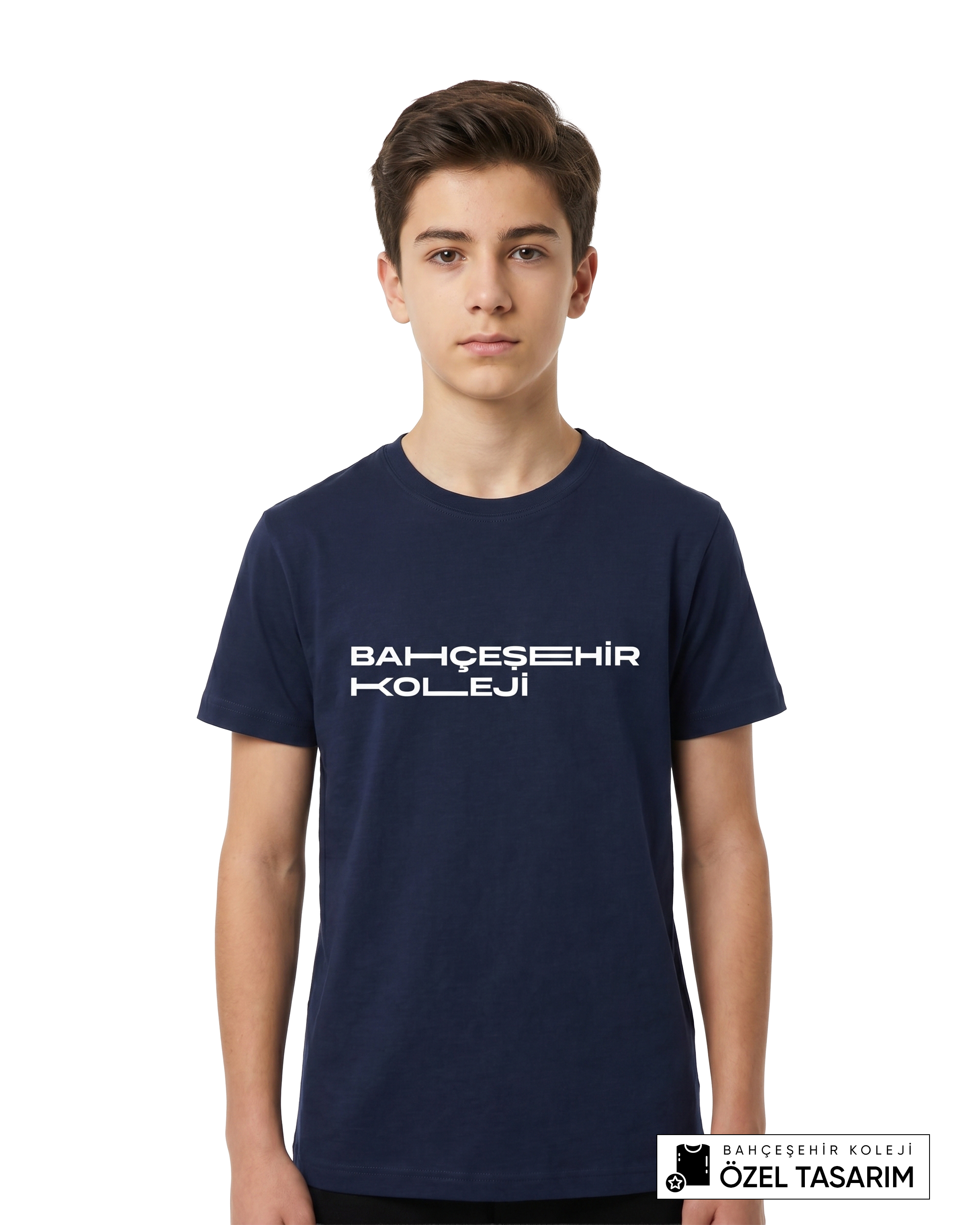 Bahçeşehir Koleji Özel Tasarım Yazılı T-shirt