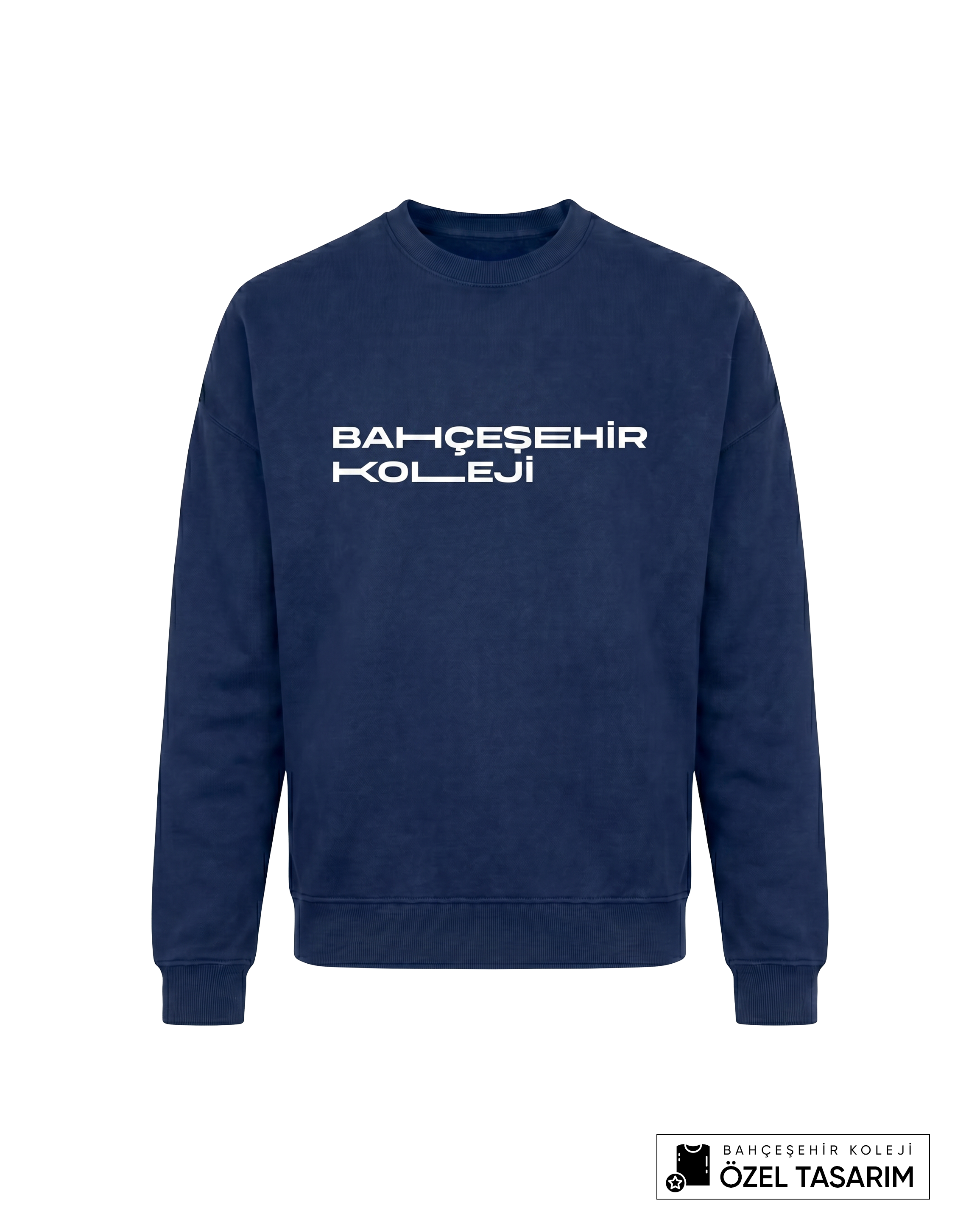 Bahçeşehir Koleji Özel Tasarım Yazılı Sweatshirt