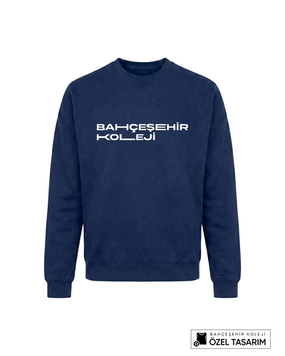 Bahçeşehir Koleji Özel Tasarım Yazılı Sweatshirt