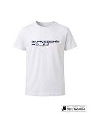 Bahçeşehir Koleji Özel Tasarım Yazılı T-shirt