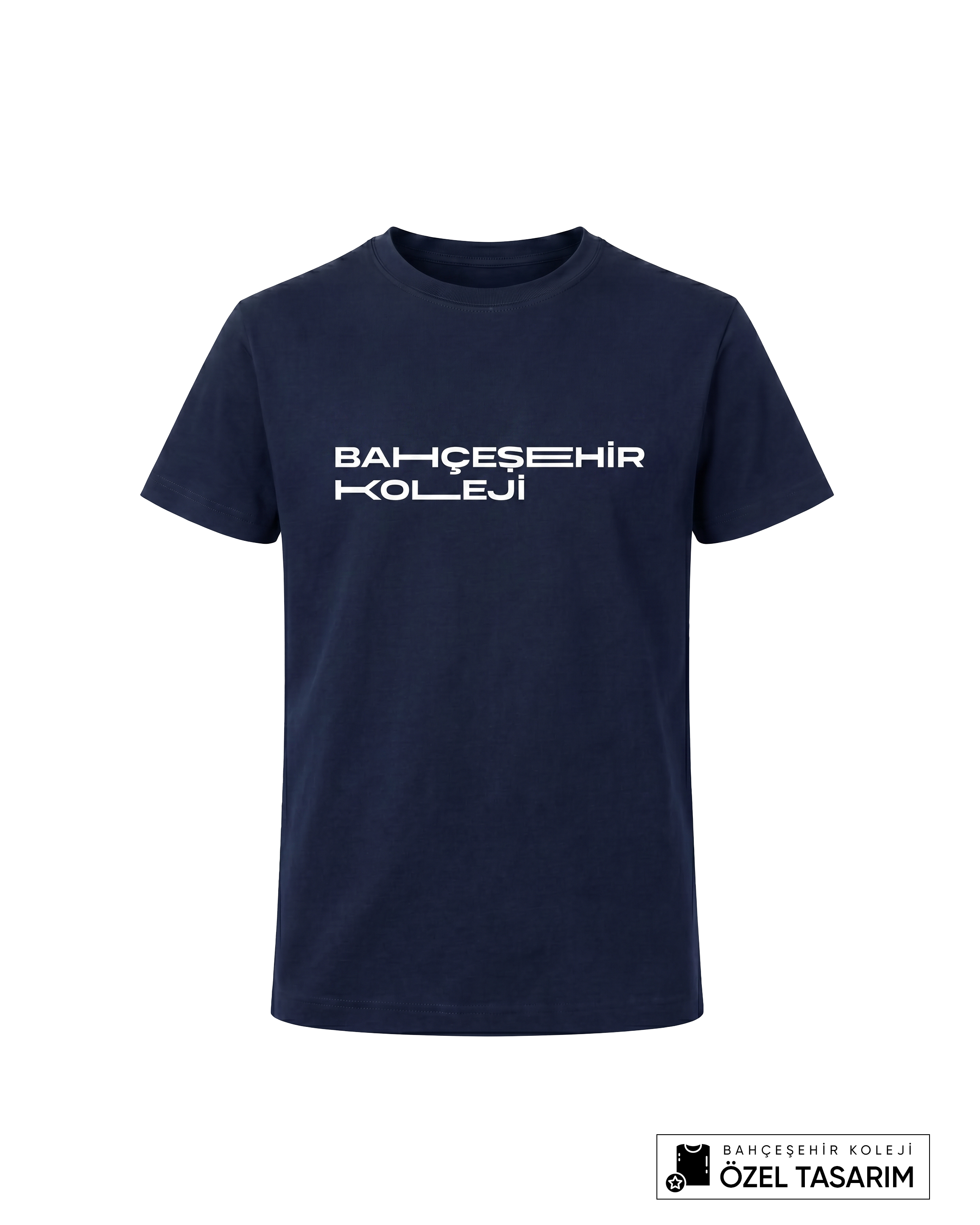 Bahçeşehir Koleji Özel Tasarım Yazılı T-shirt
