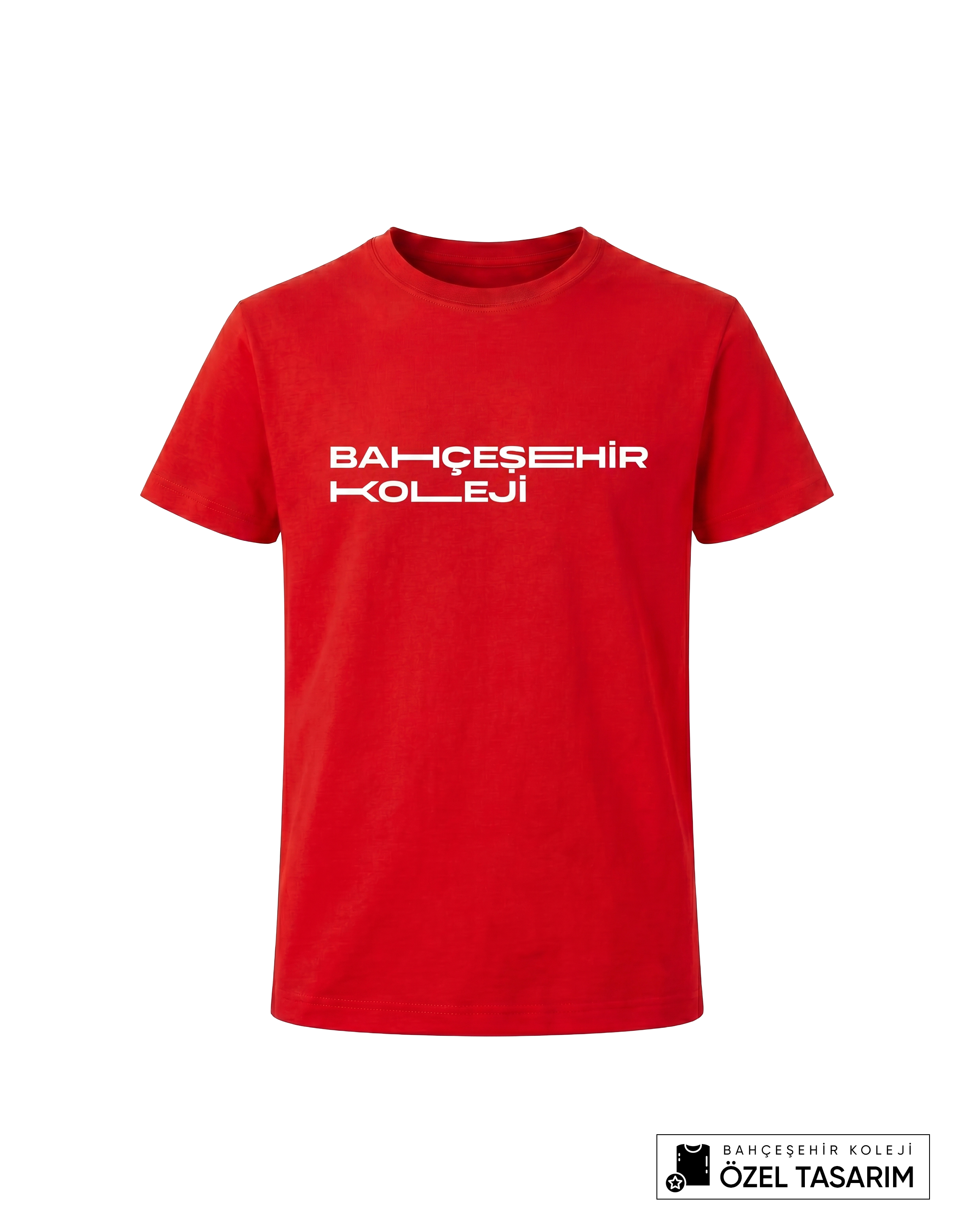 Bahçeşehir Koleji Özel Tasarım Yazılı T-shirt