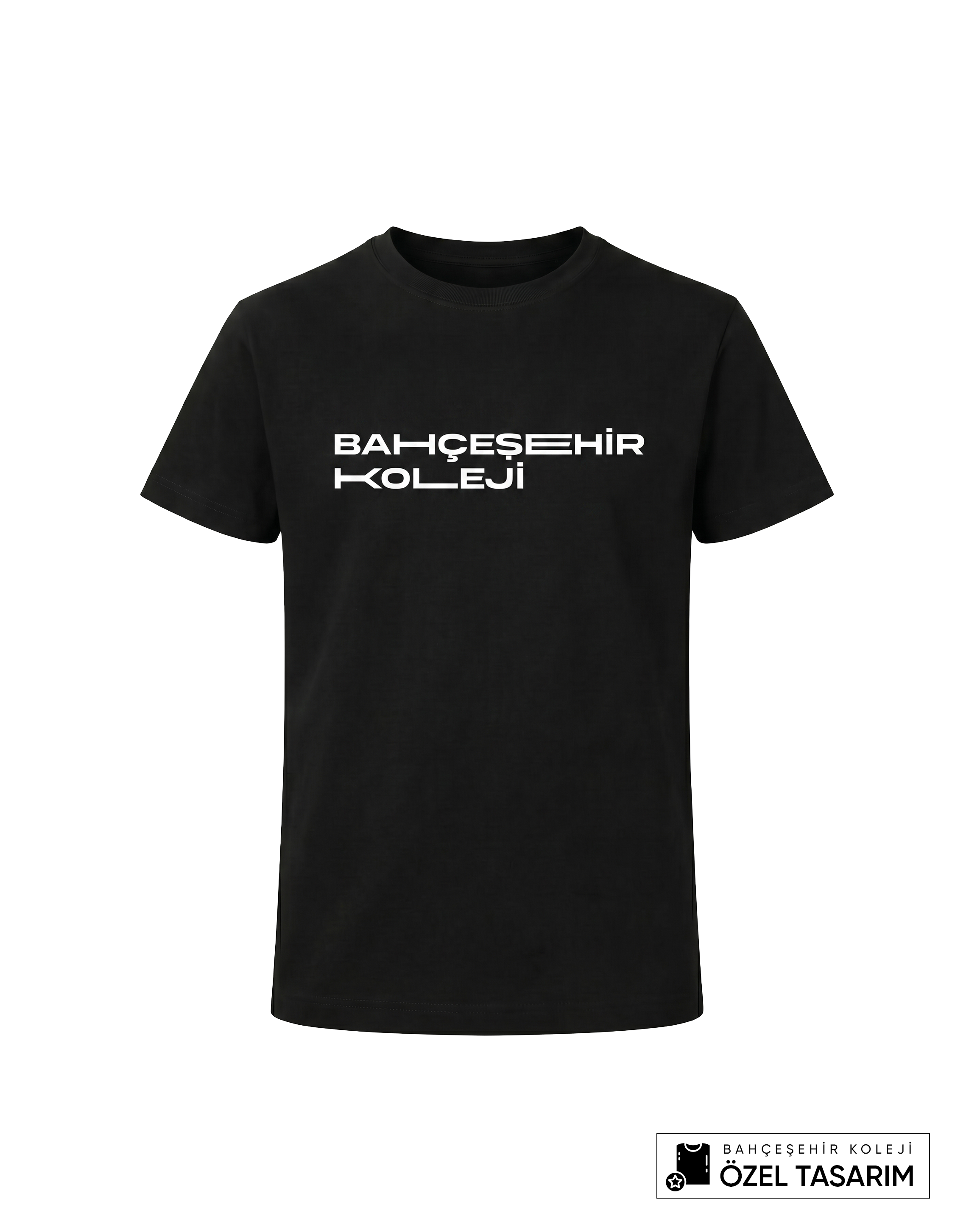 Bahçeşehir Koleji Özel Tasarım Yazılı T-shirt