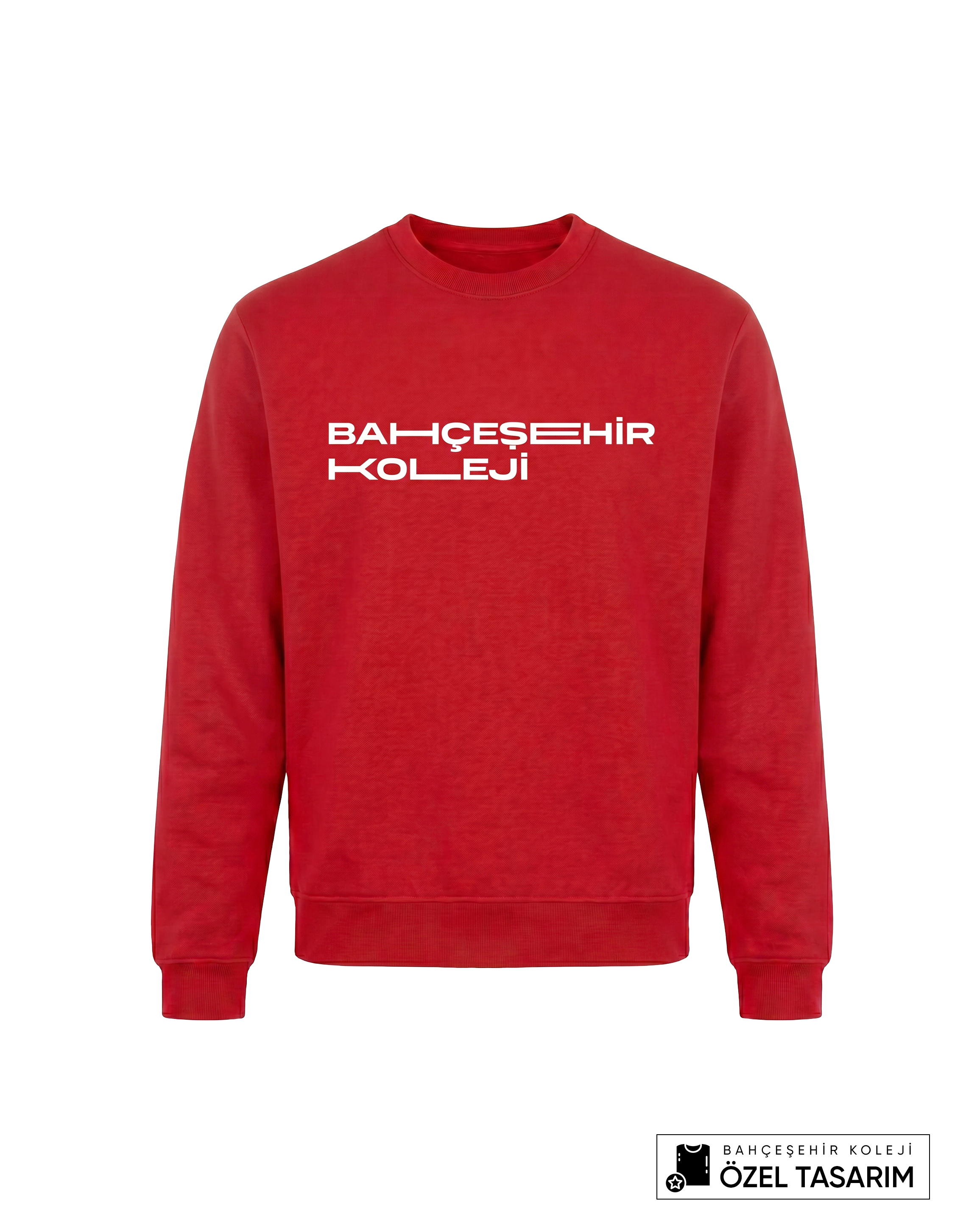 Bahçeşehir Koleji Özel Tasarım Yazılı Sweatshirt