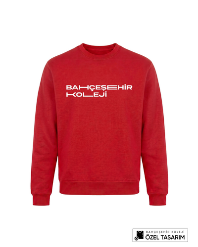 Bahçeşehir Koleji Özel Tasarım Yazılı Sweatshirt