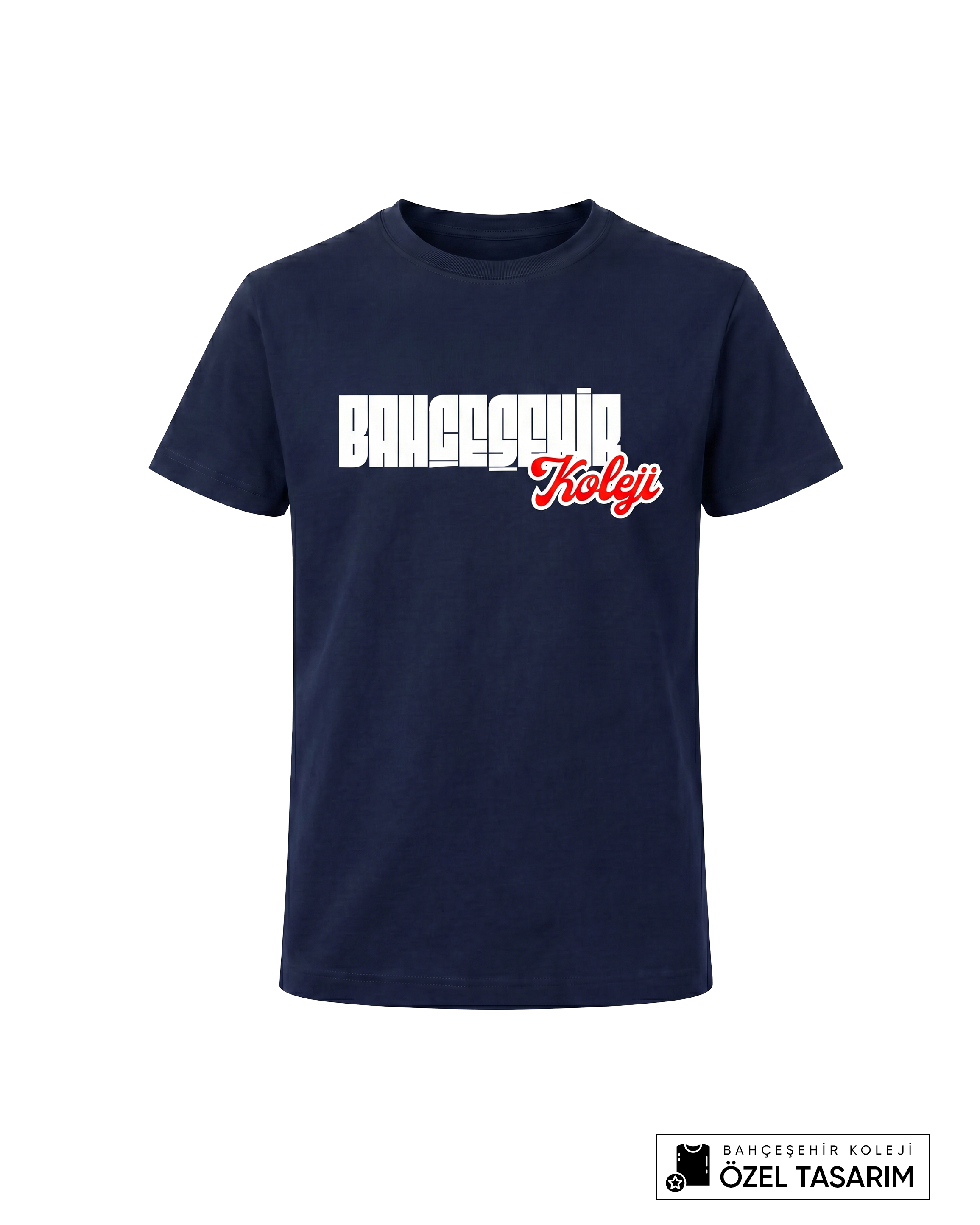 Bahçeşehir Koleji Özel Tasarım Yazılı T-shirt