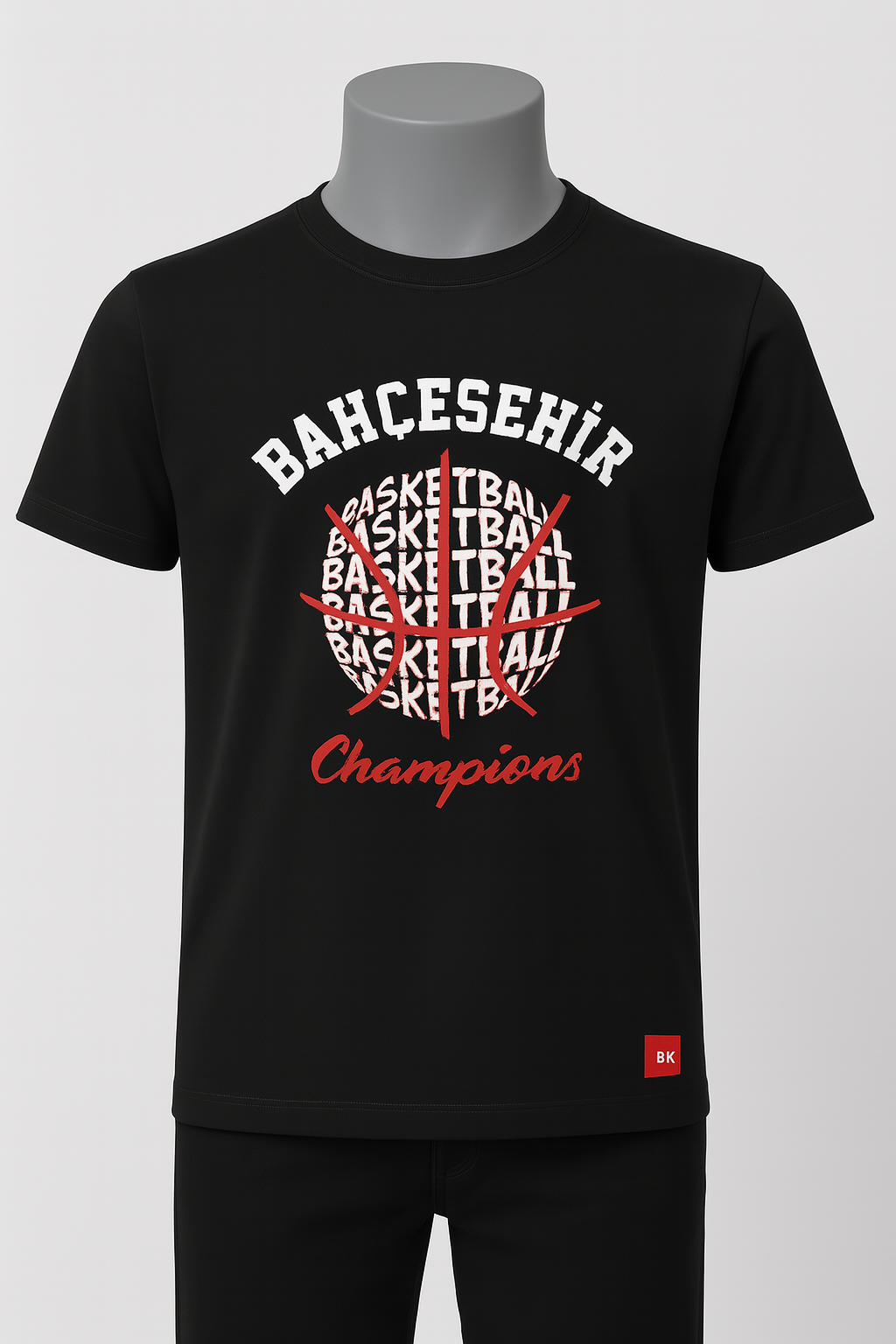 BK Basketball Champion Tshirt (Black)