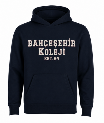 Bahçeşehir Yeni Sezon Koleji EST 94 Kapüşonlu Sweatshirt