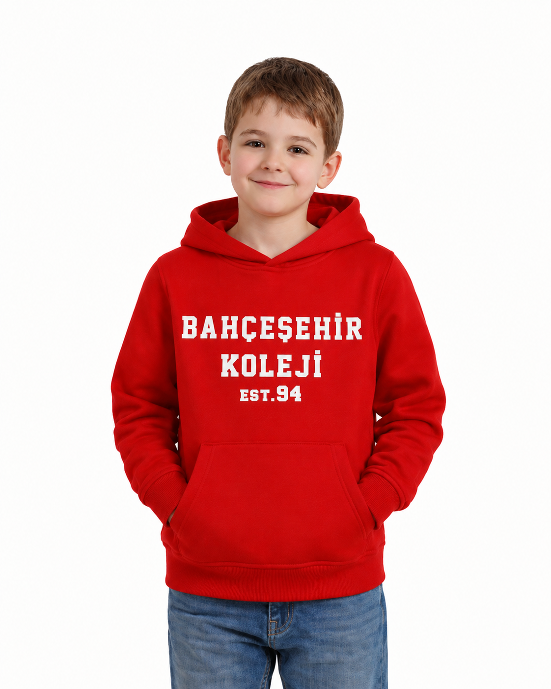 Bahçeşehir Yeni Sezon Koleji EST 94 Kapüşonlu Sweatshirt