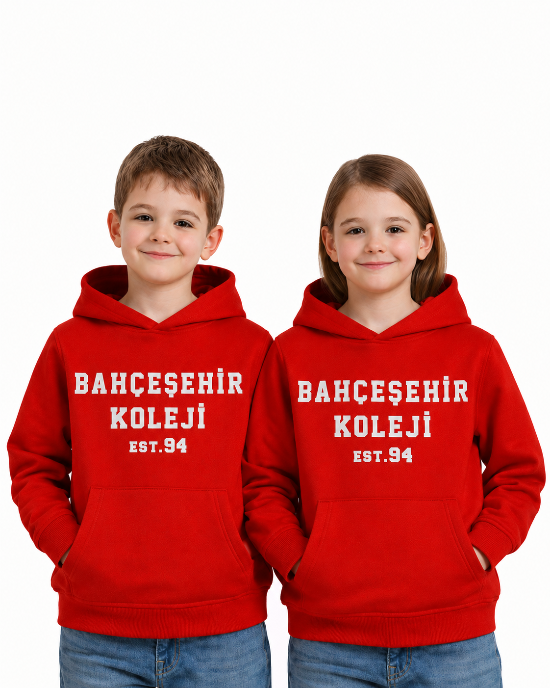Bahçeşehir Yeni Sezon Koleji EST 94 Kapüşonlu Sweatshirt