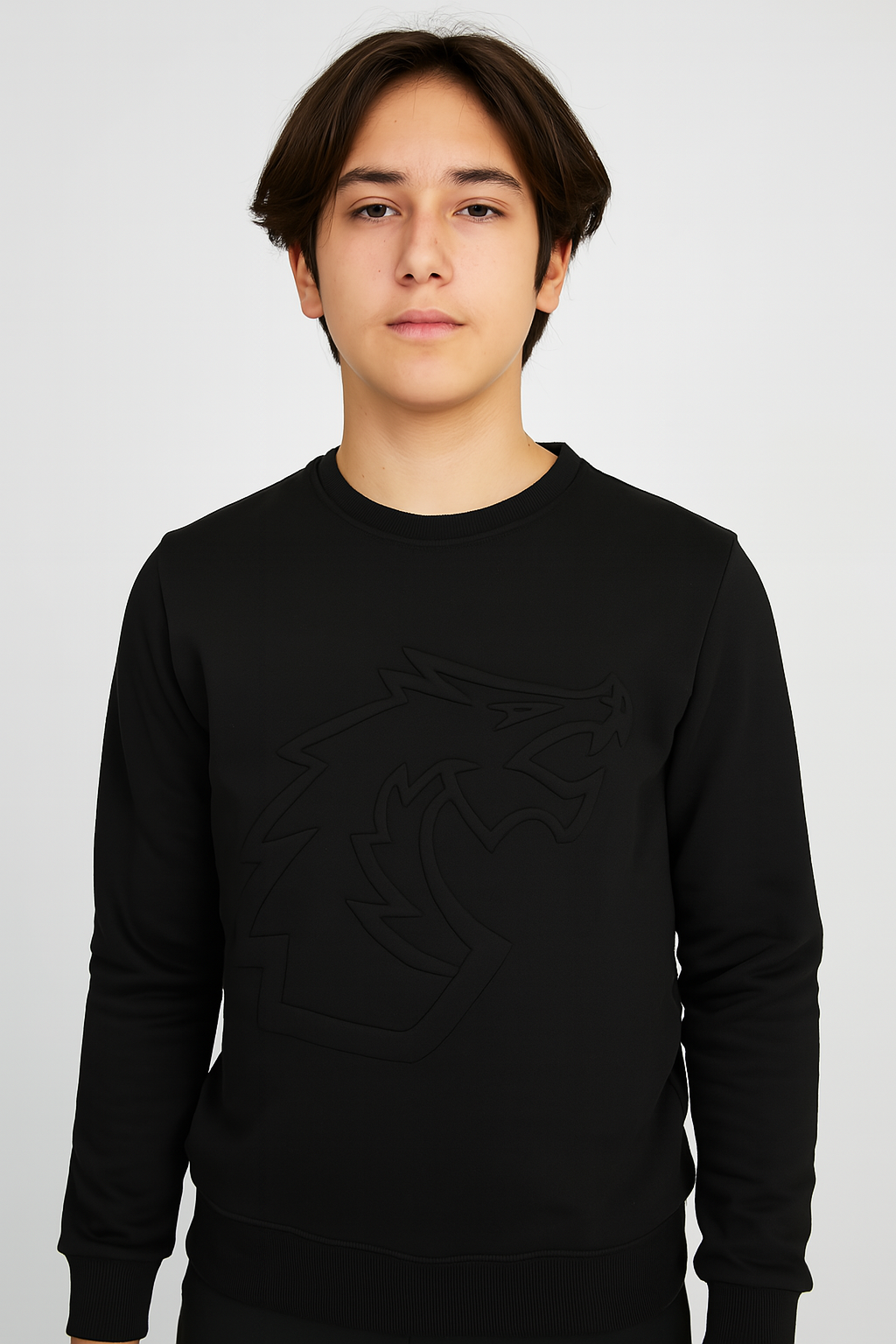 Bahçeşehir Red Dragons Kabartmalı Sweat