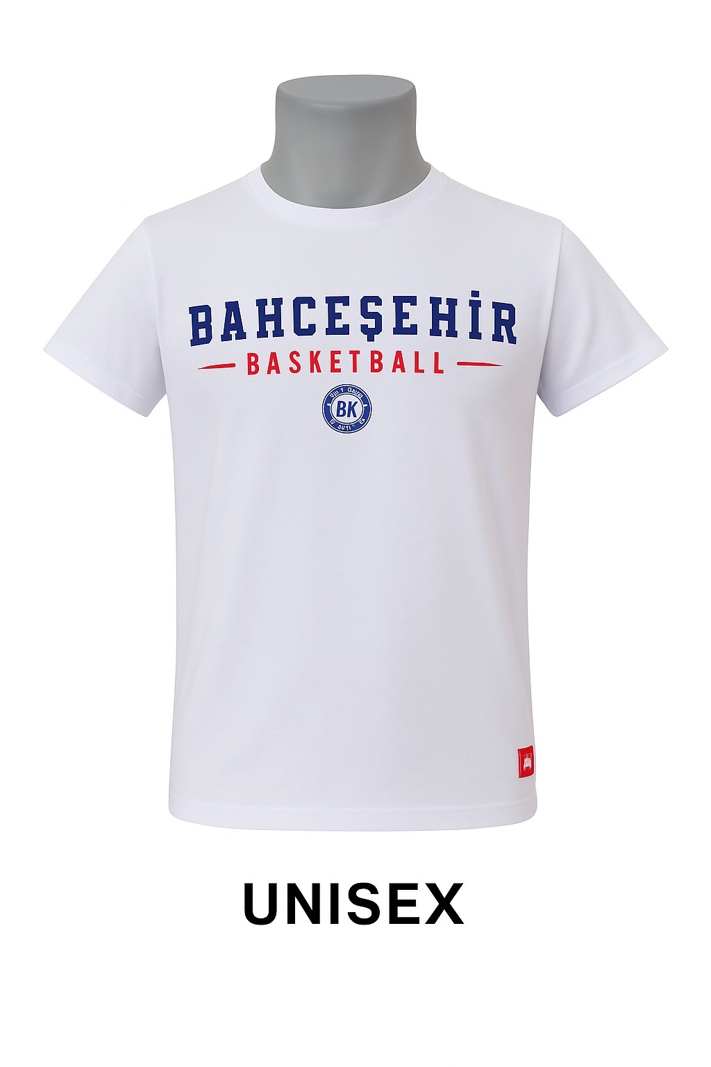 Bahçeşehir Basketball Tişört Beyaz