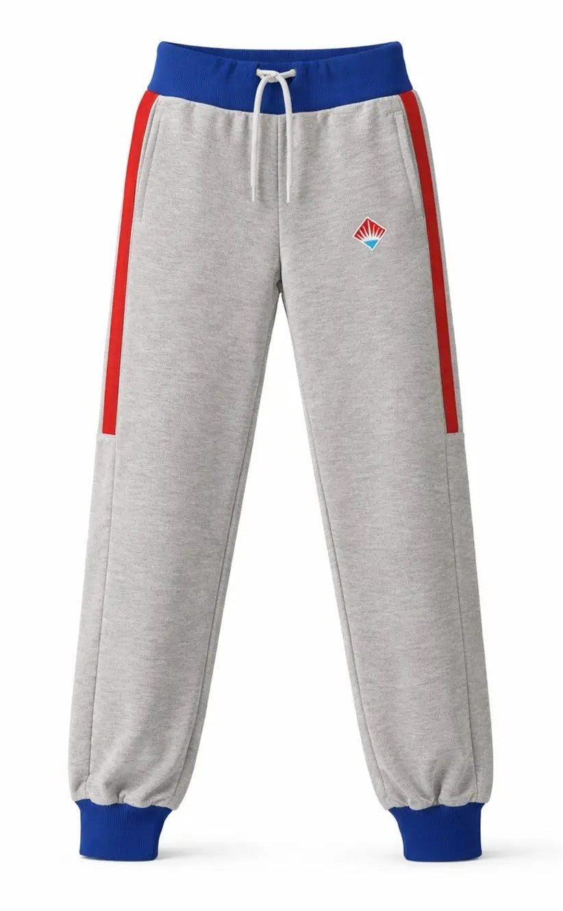 Bahçeşehir College Logo Gray Sweatpants