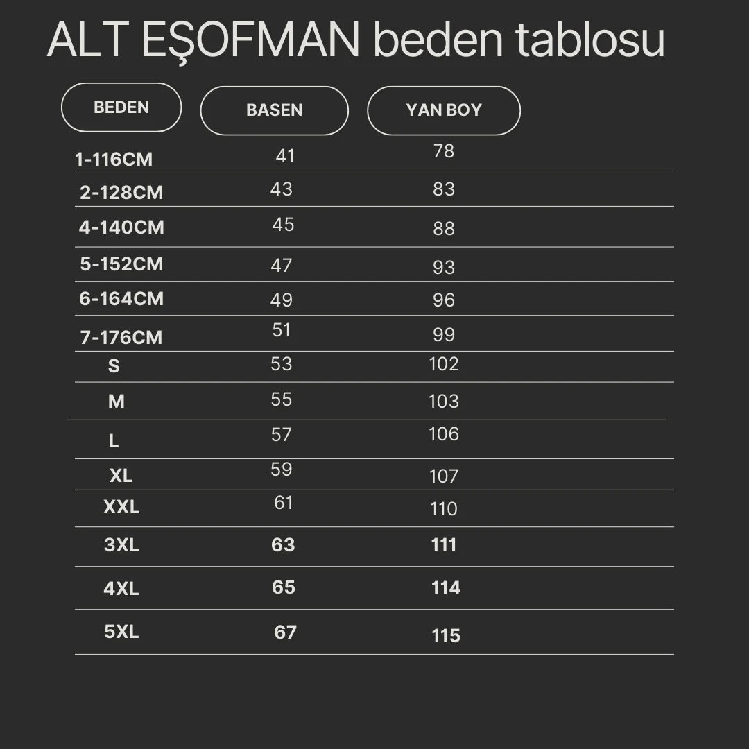 Bahçeşehir  Red Dragons Eşofman Altı 3 iplik Eşofman Altı %100 pamuk bigkeepcollection