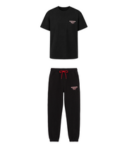 Bahçeşehir Koleji 26-27 Yeni Sezon Siyah Eşofman + Yeni Sezon Siyah T-Shirt Kombini