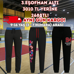 3lü Eşofman Altı ACİL KARGO