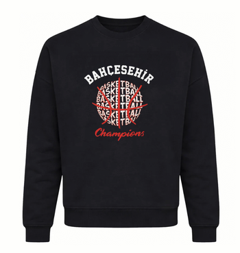 BK Basketball Champion Siyah Sweatshirt