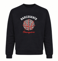 BK Basketball Champion Siyah Sweatshirt